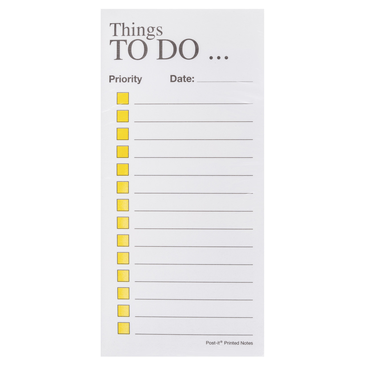 10405250 PT06 POST-IT PAD Things To Do 3m 0372714 Post-it?